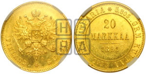 20 марок 1891 года L