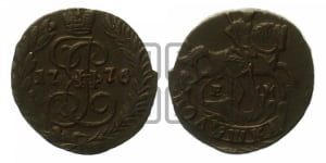 Полушка 1776 года ЕМ (ЕМ, Екатеринбургский монетный двор)