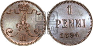 1 пенни 1894 года