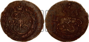 2 копейки 1789 года ЕМ (ЕМ, Екатеринбургский монетный двор)
