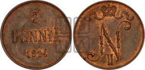 5 пенни 1914 года