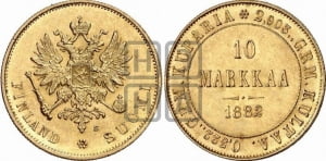 10 марок 1882 года S