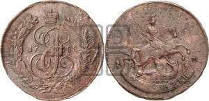 2 копейки 1788 года ММ (ММ, Красный  монетный двор)