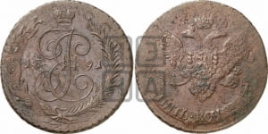 5 копеек 1791 года (Павловский перечекан)