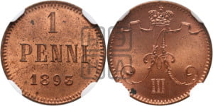 1 пенни 1893 года