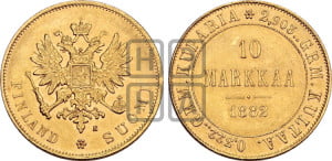 10 марок 1882 года S