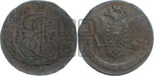 5 копеек 1766 года ЕМ (ЕМ, Екатеринбургский монетный двор)