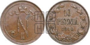 10 пенни 1910 года