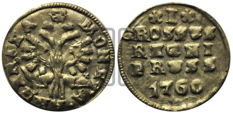 1 грош 1760 года