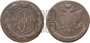 5 копеек 1763 года (ЕМ, Екатеринбургский монетный двор)