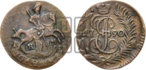 Полушка 1790 года КМ (КМ, Сузунский монетный двор)