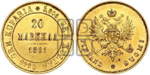 20 марок 1891 года L