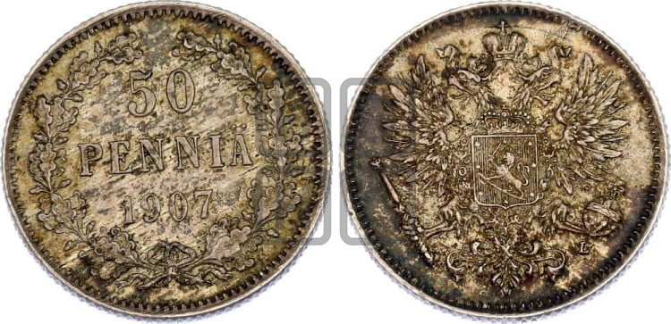 50 пенни 1907 года