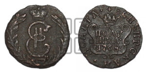 Полушка 1768 года КМ (для Сибири)