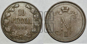 10 пенни 1905 года