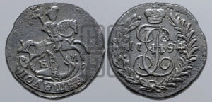 Полушка 1794 года КМ (КМ, Сузунский монетный двор)