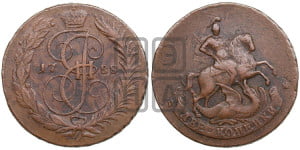 2 копейки 1788 года СПМ (СПМ, Санкт-Петербургский монетный двор)