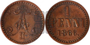 Пенни 1866 года