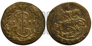 Денга 1788 года КМ (КМ, Сузунский монетный двор)