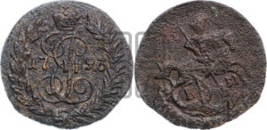 Полушка 1793 года КМ (КМ, Сузунский монетный двор)