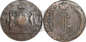 10 копеек 1770 года КМ (для Сибири)