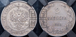 2 марки 1905 года L