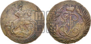2 копейки 1766 года (без букв монетного двора)