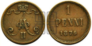 Пенни 1876 года