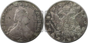 1 рубль 1783 года СПБ/ИЗ (новый тип)