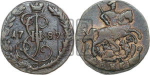 Денга 1789 года ЕМ (ЕМ, Екатеринбургский монетный двор)