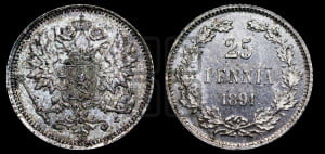 25 пенни 1891 года L