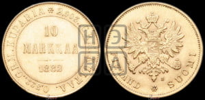 10 марок 1882 года S