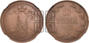 10 пенни 1914 года