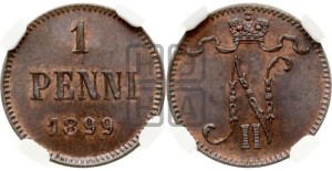 1 пенни 1899 года