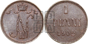 1 пенни 1902 года