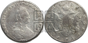 1 рубль 1779 года СПБ/ѲЛ (новый тип)