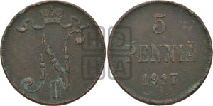 5 пенни 1917 года