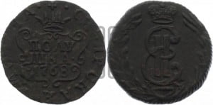 Полушка 1768 года КМ (для Сибири)