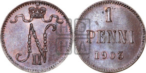1 пенни 1903 года