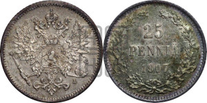 25 пенни 1907 года L