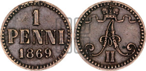 Пенни 1869 года