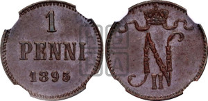 1 пенни 1895 года
