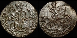 Полушка 1771 года ЕМ (ЕМ, Екатеринбургский монетный двор)