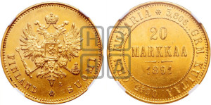 20 марок 1891 года L