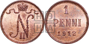 1 пенни 1912 года