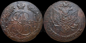 5 копеек 1788 года КМ (КМ, Сузунский монетный двор)
