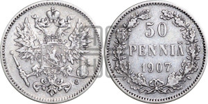 50 пенни 1907 года L