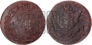 5 копеек 1768 года ЕМ (ЕМ, Екатеринбургский монетный двор)