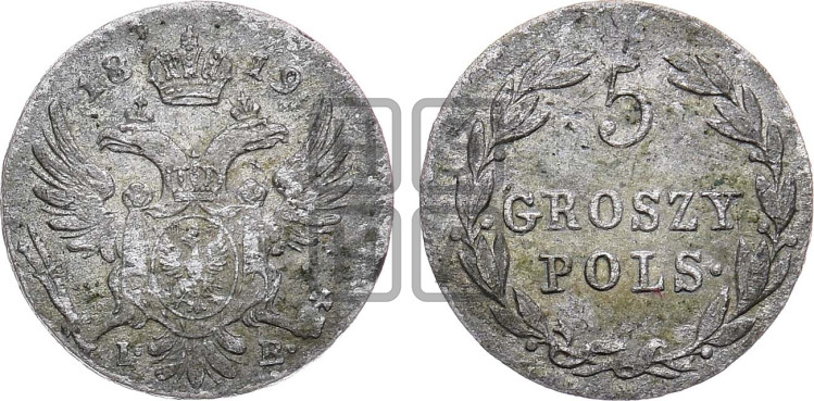 5 грошей 1819 года