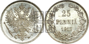 25 пенни 1913 года S